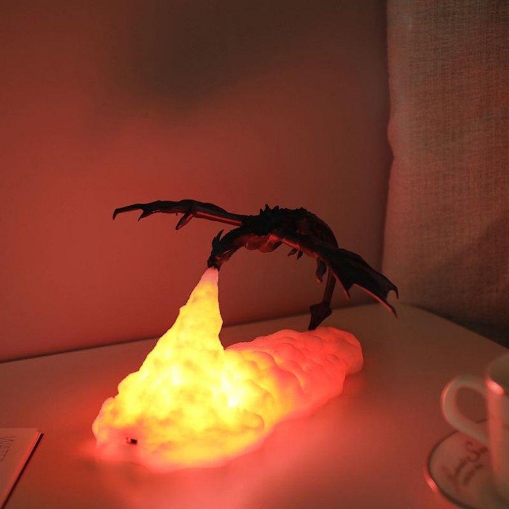 Night Light LED Moon Light Gift Bedroom Room with USB Rechargeable1 Fire…